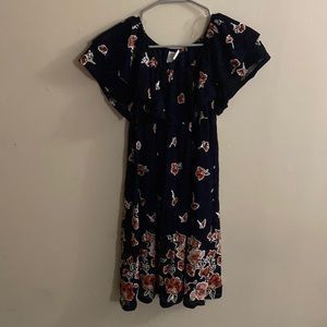 Black with red rose prints